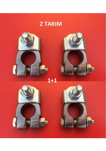 Kurşun Akü Kutup Başı ( 2 Takım ) Otomotiv - Marin Kutup Başı