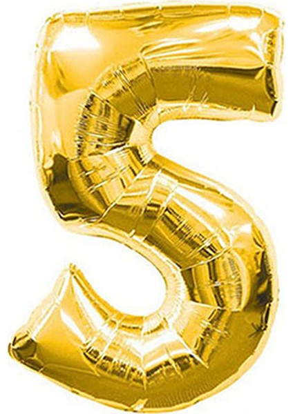 5 Rakam Folyo Balon 40'İnch