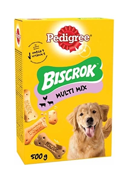 Biscrok Multi Mix Köpek Ödül Bisküvisi