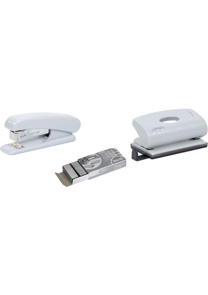 Set Zımba Makinesi S5 + Delgeç P-811 CS-5811 Gri