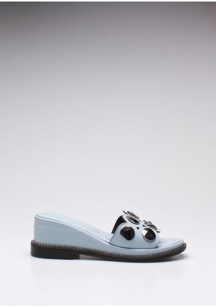 Plus Bebe Mavi Cilt Kadın Terlik fiyatları