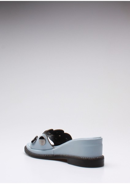 Plus Bebe Mavi Cilt Kadın Terlik fırsatları