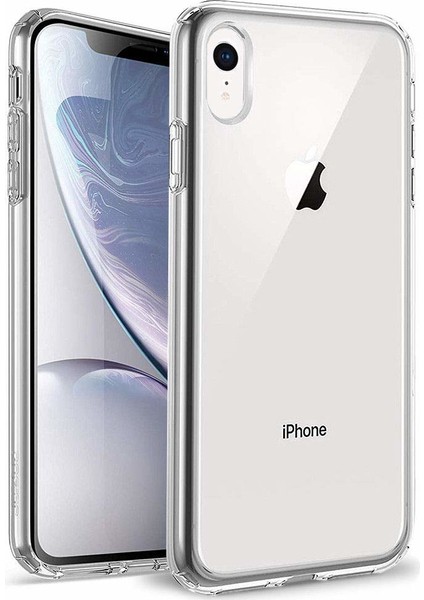 Apple iPhone Xs Max Silikon Kılıf Transparent Soft Şeffaf