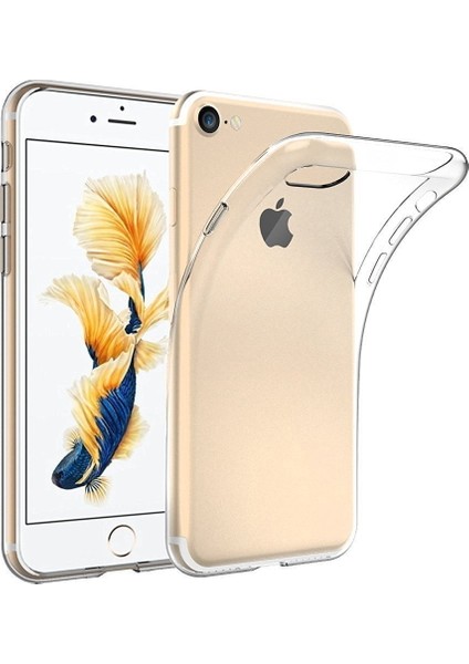 Apple iPhone 6 Silikon Kılıf Transparent Soft Şeffaf