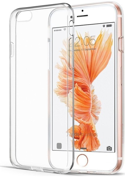 Apple iPhone 6 Silikon Kılıf Transparent Soft Şeffaf