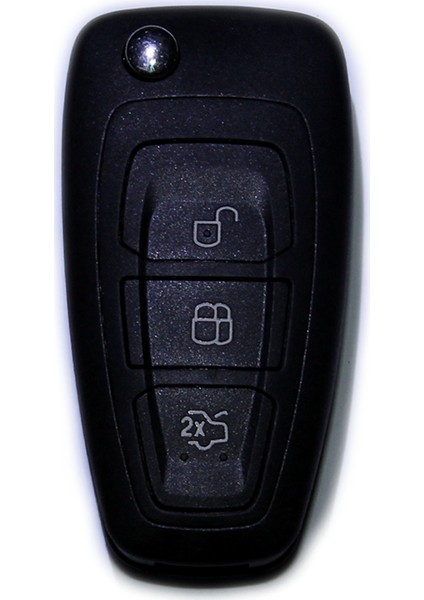 Ford Focus 3, Fiesta, Transit Custom 3 Buton Logolu Kumanda Kabı