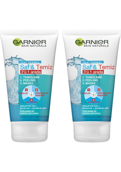 Saf & Temiz Yağlanmaya ve Pürüzlere Karşı 3'ü 1 Arada 50 ml x 2 Adet