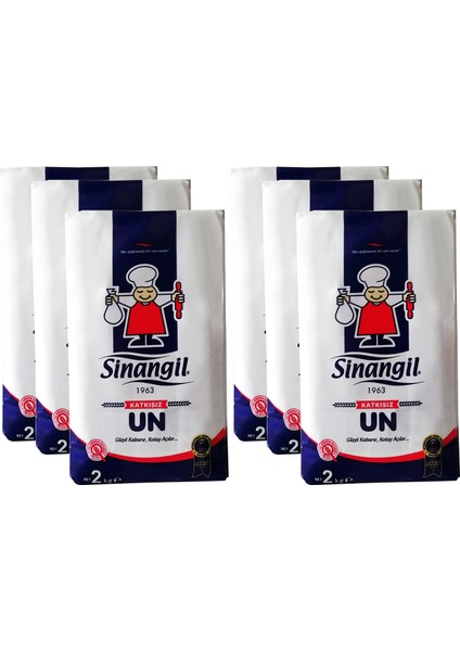 Un 2 kg 6'lı Set