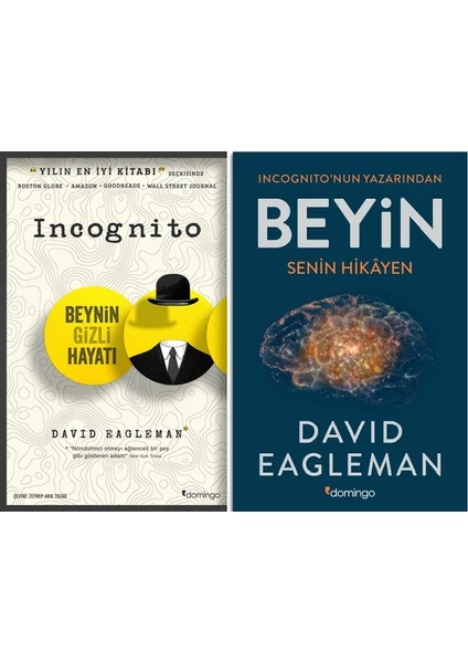 Incognito - Beyin Senin Hikayen - 2 Kitap - David Eagleman