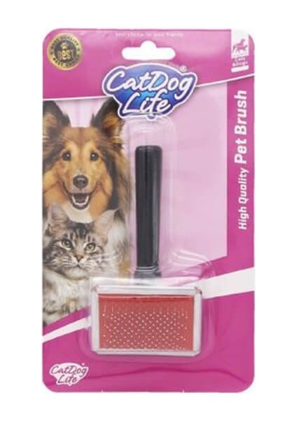 Kedi ve Köpek Için Ince Tarama Fırçası (L)