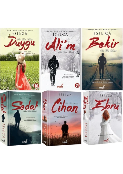 Bir Türk Masalı : Duygu - Ali'm -Bekir - Sedat - Cihan- Ebru - 6 Kitap