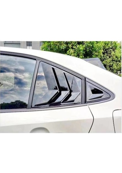 Toyota Corolla 2019+ Arka Kelebek Cam Kaplama-Piano Black fiyatları