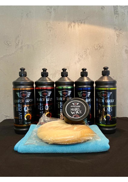 Quick Wax Q5 Ağır Çizik Giderici Oto Pastası 1lt