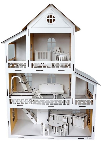 Toys Ahşap Çocuk Oyun Evi Sarı fiyatları