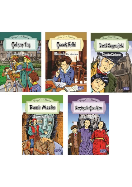Çalınan Taç-Çocuk Kalbi-David Copperfield-Demir Maske-Demiryolu Çocukları