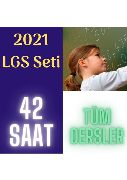 LGS Hazırlık Görüntülü Eğitim Seti (42 Saat Özel Ders Anlatımı)