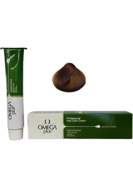 Omega Plus Color Professional Hair Color Cream 60 ml  Saç Boyası 7.9 Kumral Tütün