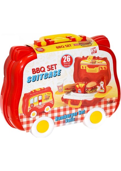 Bayraktar Plastik 564-BP Bbq Set Valiz