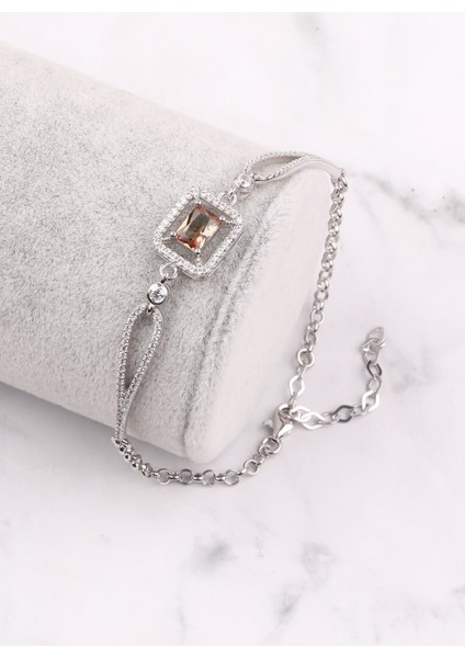 Zultanit 925 Ayar Gümüş Bileklik