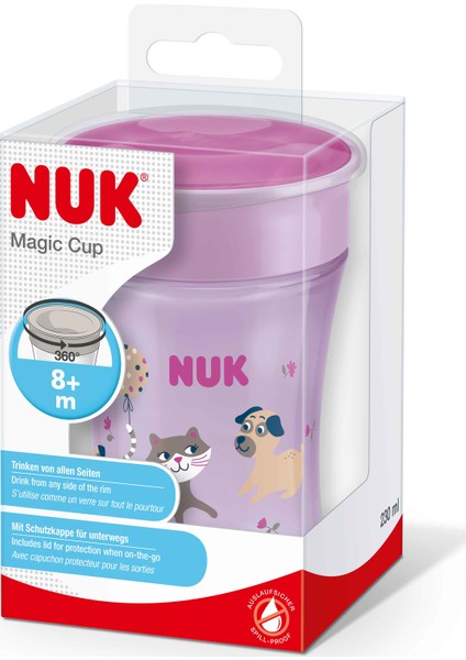 Yeni Nuk Magic Cup 230ML Pembe