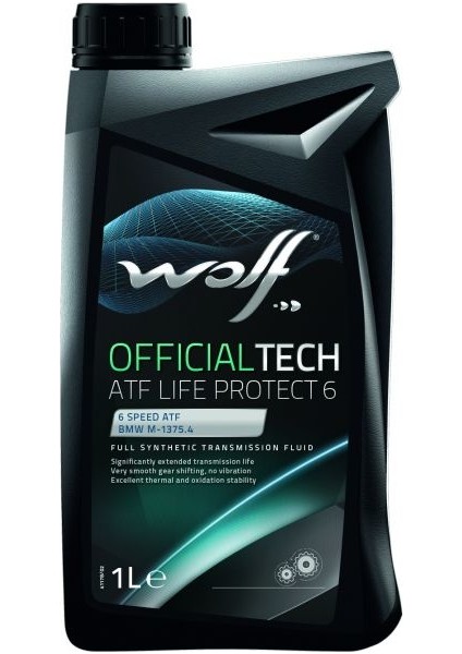 Offıcıaltech Atf Lıfe Protect 6 - 1 Litre(Mobil Lt 71141 Muadili)