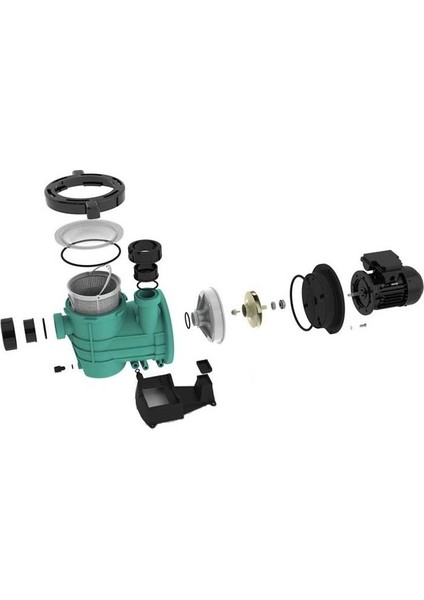 Havuz Pompası Streamer Mini 1,5 Hp 220 Volt