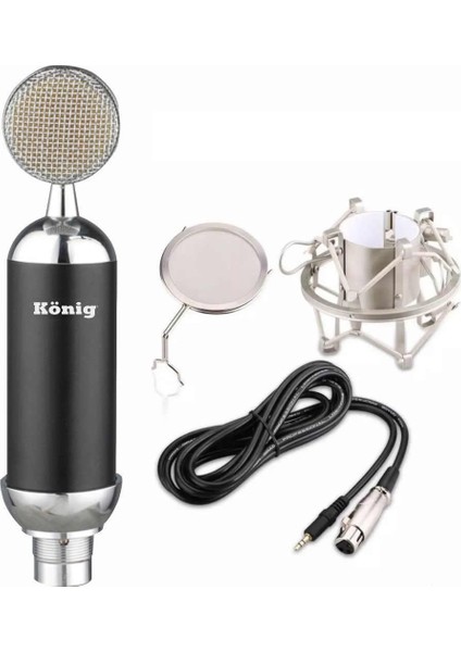 K-Cm 700 Profesyonel Stüdyo Kondenser Mikrofonu
