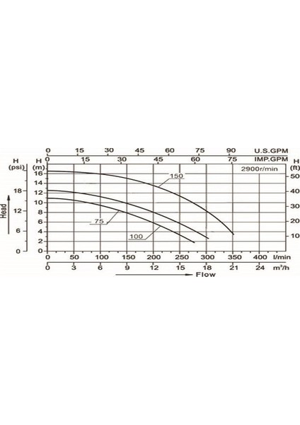 Havuz Pompası 1 Hp 220 Volt