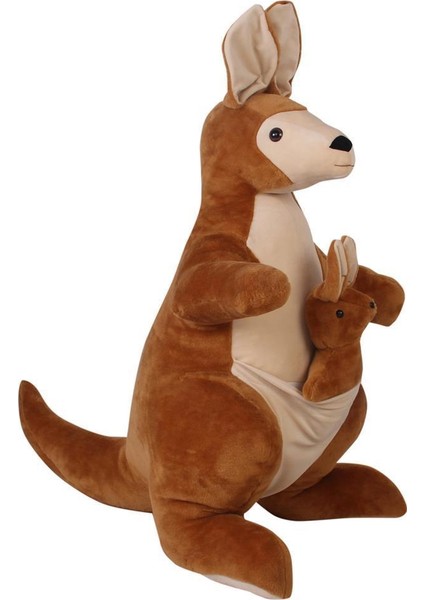 Bambi Toys Kanguru Kahve Peluş 58 cm