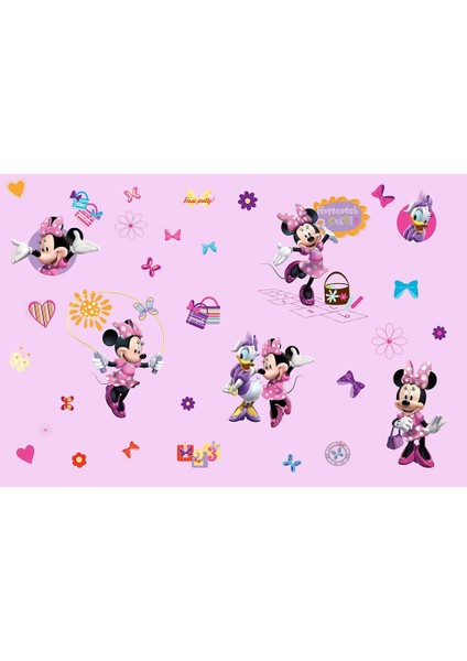 Minnie Mouse Çocuk Odası Duvar Kağıdı