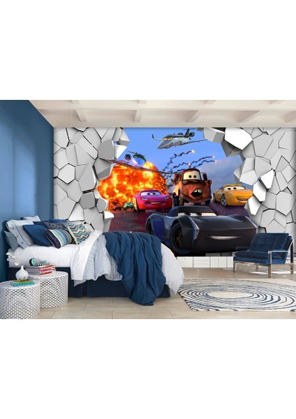 Şimşek Mcqueen Duvar Kağıdı 12