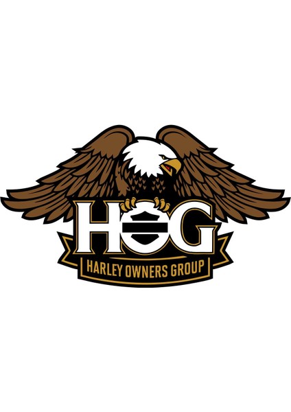 Hog - Harley Davidson Sticker - 14005