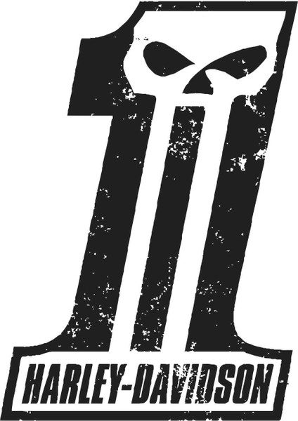 Harley Davidson Motorcu Sticker - 14018
