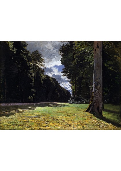 The Pave De Chailly Kanvas Tablo