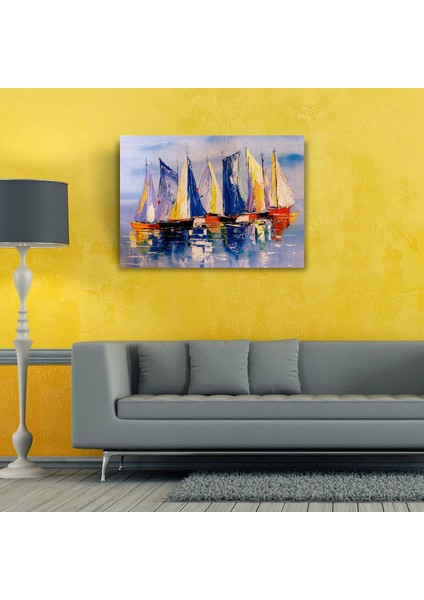 Yelkenli Canvas Tablo