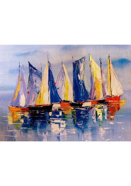 Yelkenli Canvas Tablo modelleri