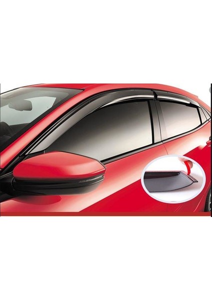 Chevrolet Lacetti Sedan 2008- Araca Özel Mugen Cam Rüzgarlıgı 4'lü Set fiyatları