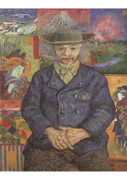 Portrait Of Père Tanguy Kanvas Tablo