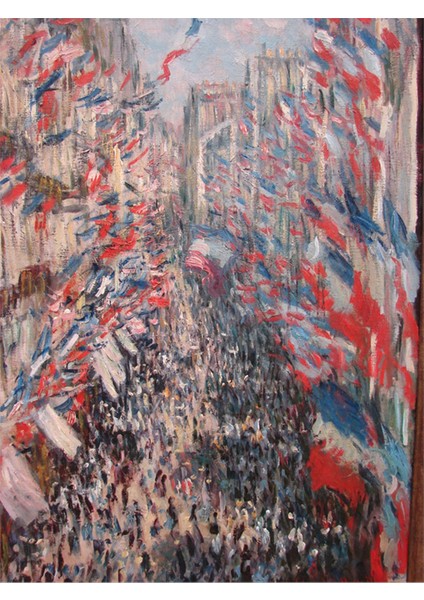 La Rue Montorgueil Kanvas Tablo