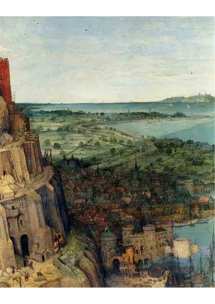 Babil Kulesi Pieter Brueghel Kanvas Tablo