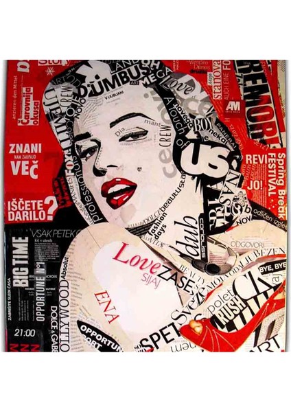 Marilyn Monroe Kanvas Tablo