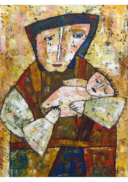 Modern Anne Kanvas Tablo