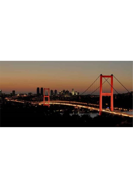 Boğaziçi Köprüsü Kanvas Tablo