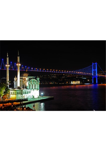 Ortaköy Cami İstanbul Kanvas Tablo