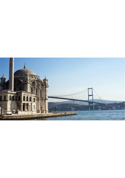 Ortaköyden Boğaziçi Kanvas Tablo