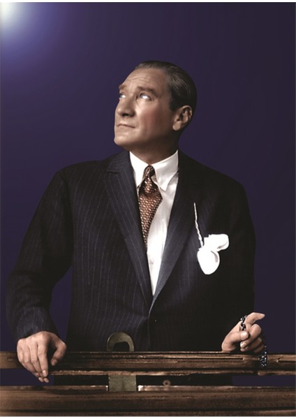 İstikbal Göklerdedir Atatürk Kanvas Tablo