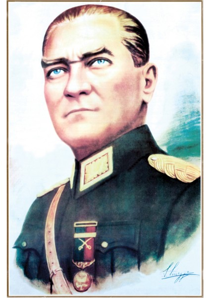 Musatafa Kemal Atatürk Kanvas Tablo