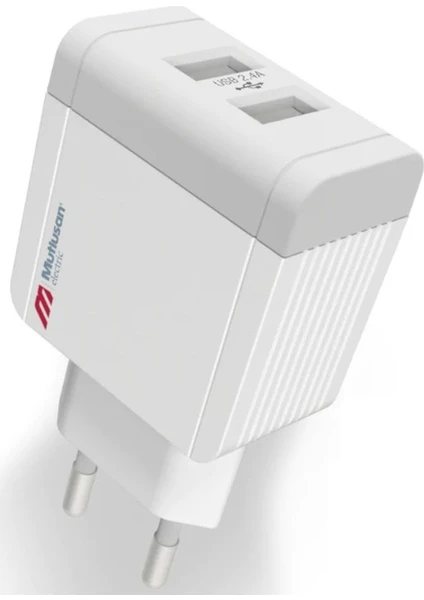 Ri-Tech 2'li USB 2,4A Adaptör