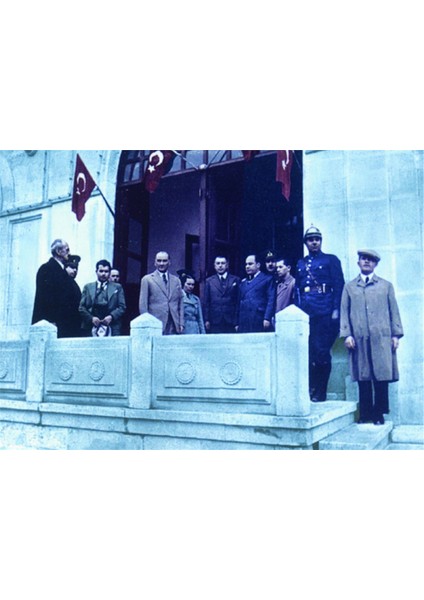 Atatürkün Malatyaya Gelişi Kanvas Tablo