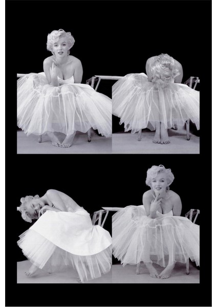 Renkli Marilyn Monroe Kanvas Tablo
